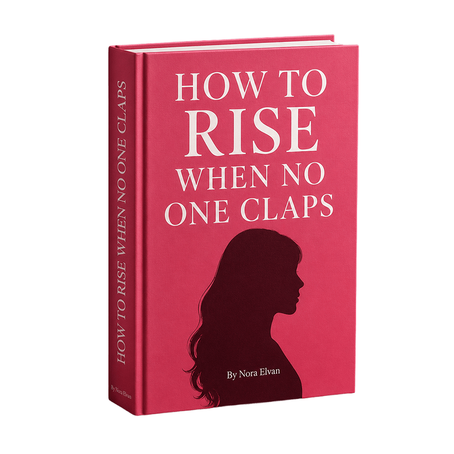 How To Rise When No One Claps by Nora Elvan book cover